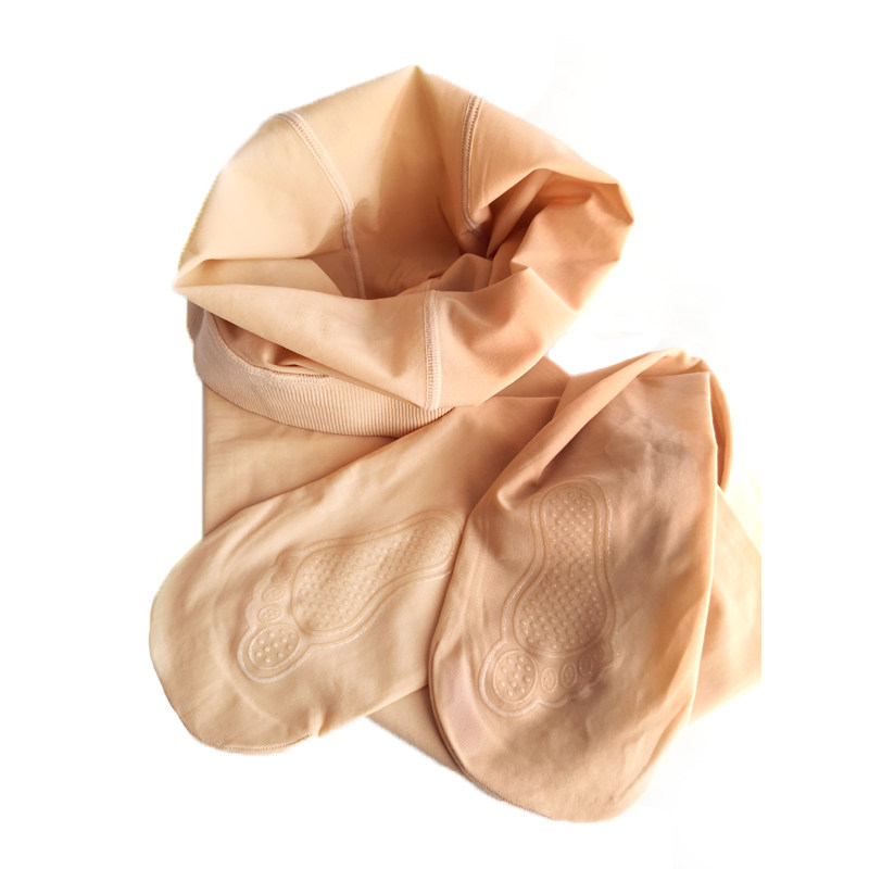 2条80d光面不勾丝女中厚连裤袜 方源袜业短袜/打底袜/丝袜/美腿袜