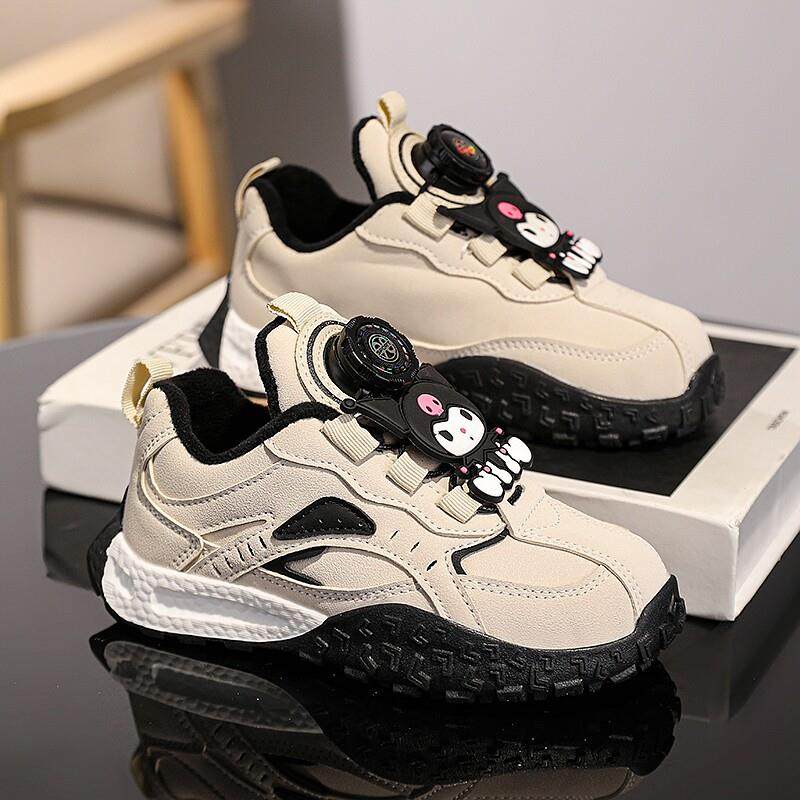 库洛米女童鞋子冬季2024新款加绒保暖儿童运动棉鞋中大童女孩板鞋,淘宝优惠券,粉丝福利购,淘宝优惠卷