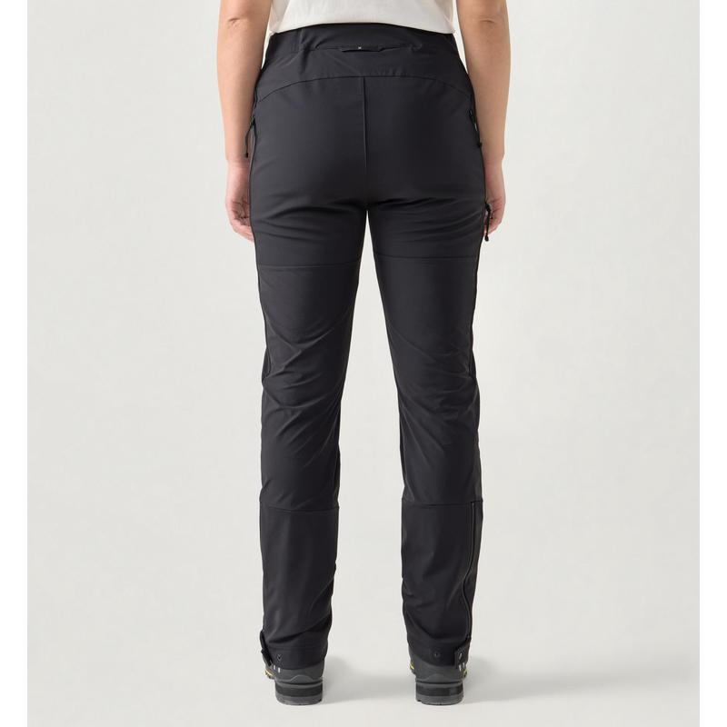 HAGLOFS女士软壳裤防风防水耐磨户外裤高腰长裤登山裤 - 图1