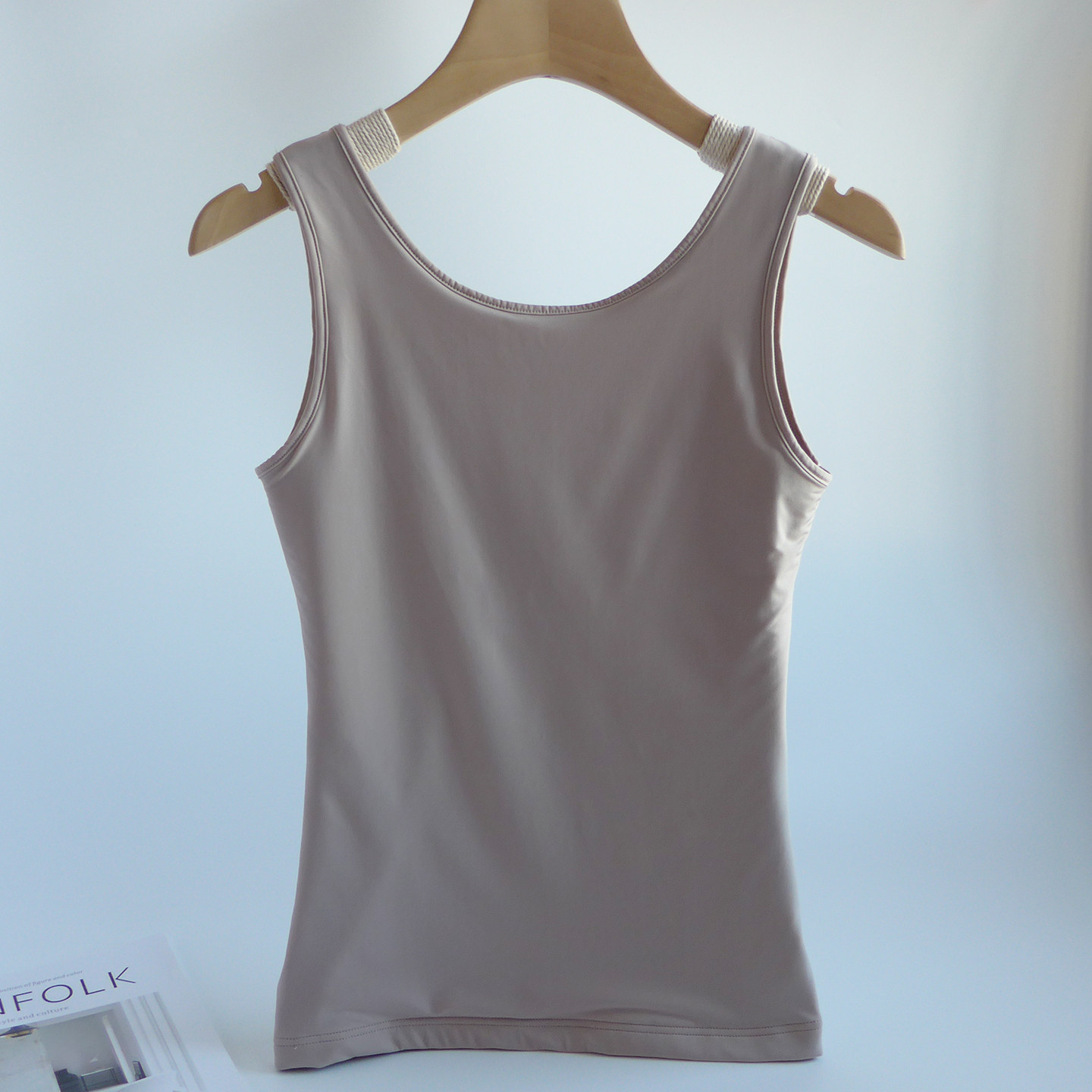 清仓小瑕疵厚款保暖背心女带胸垫固定杯冬天防寒内搭打底内衣,淘宝优惠券,粉丝福利购,淘宝优惠卷