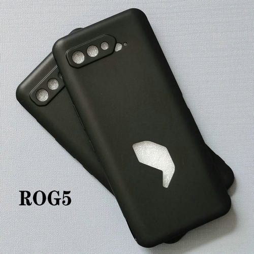 适用于华硕ROG2手机壳ROG游戏手机5代保护套ROG3游戏透明硅胶磨砂软 - 图0