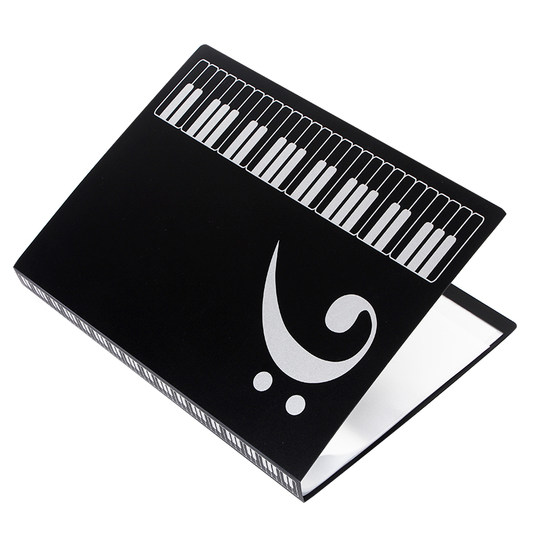 曲谱书夹子 A4资料 乐谱文件夹 五线谱夹 钢琴谱子夹 80页插页夹