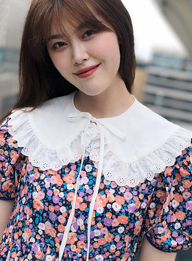 娃娃蕾丝花边领配饰假领女春夏季
