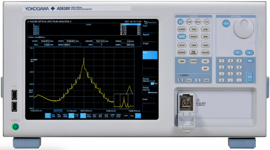 租售回收Yokogawa横河光谱分析仪AQ6380 AQ6360 AQ6370D AQ6373B - 图3