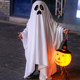 Halloween costume ghost elf ເດັກນ້ອຍການປະຕິບັດຊຸດ costume