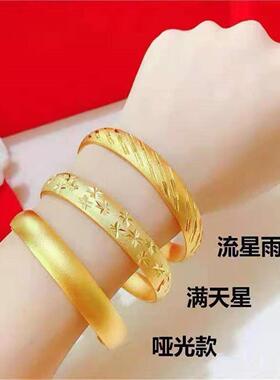 这手镯太漂亮了古法心经镯子女