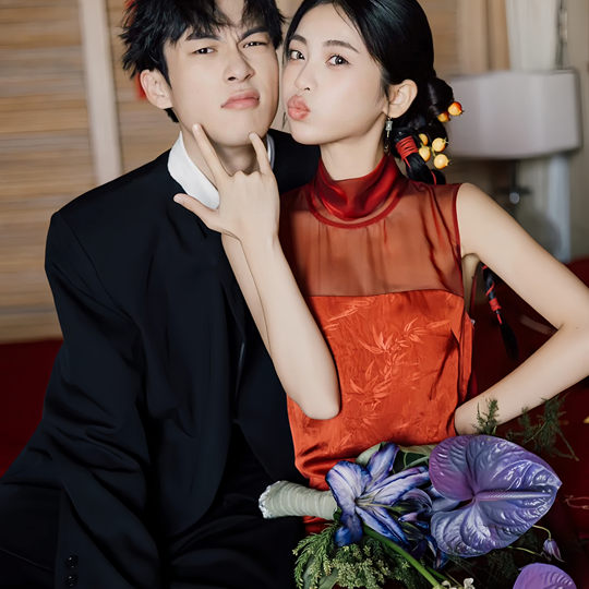 Engagement is super out of the circle! Men’s super handsome clothing