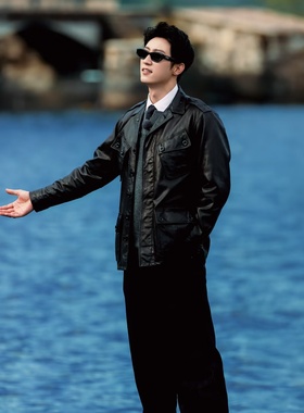 现在就出发3黄景瑜明星同款猫眼墨镜高级感街拍太阳眼镜偏光镜男