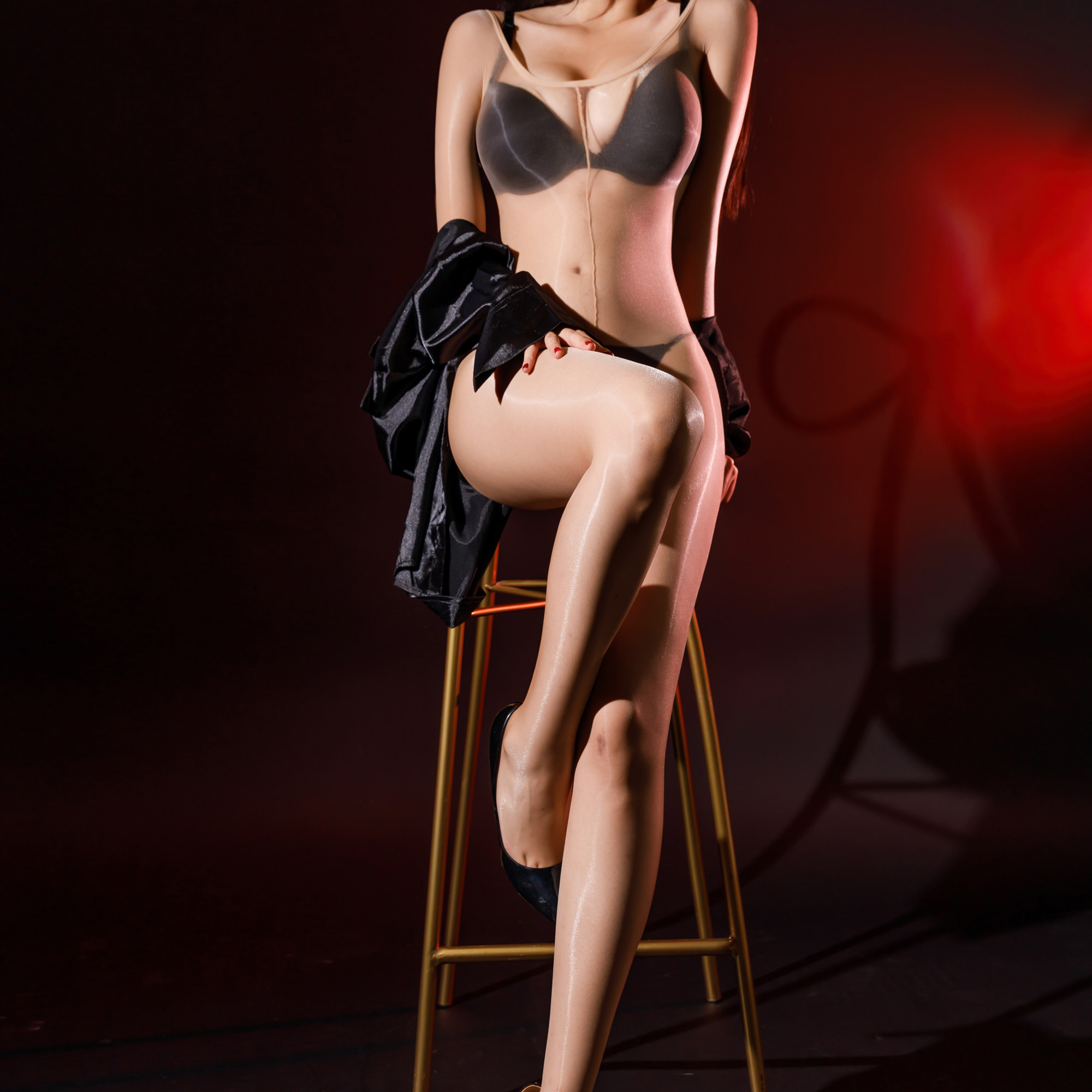 超薄极光油亮丝袜女性感免脱丝滑连体袜高密全身透明高弹连身衣夏,淘宝优惠券,粉丝福利购,淘宝优惠卷