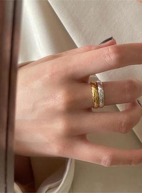 S925纯银小香风玫瑰戒指