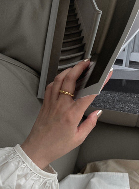 S925纯银戒指女小众设计