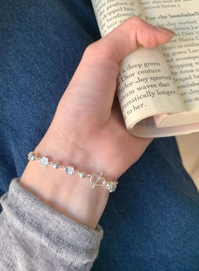 四叶草925纯银手链生日礼物女生520送女朋友闺蜜情人节实用高级感