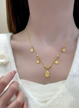 平安喜乐新中式古法金碎碎冰葫芦