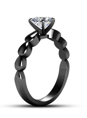 youngwish新品镶嵌黑金枪色锆石