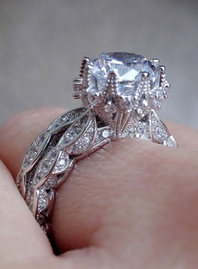 热卖套戒欧美跨境货源手饰品闪钻