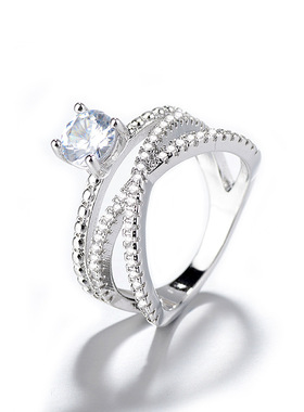 新款超闪八心八箭Youngwish锆石