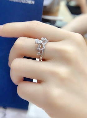 young轻奢皇冠加冕高碳仿真钻石