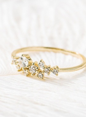 youngwish热卖新款18k嵌货源黄金