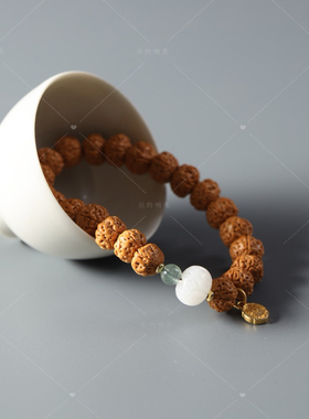 【壮的响亮】护佑之泪金刚菩提/菩提根莲花手链手串饰品配件