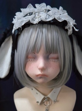 怪糖饰物集原创毛绒垂耳兔发箍
