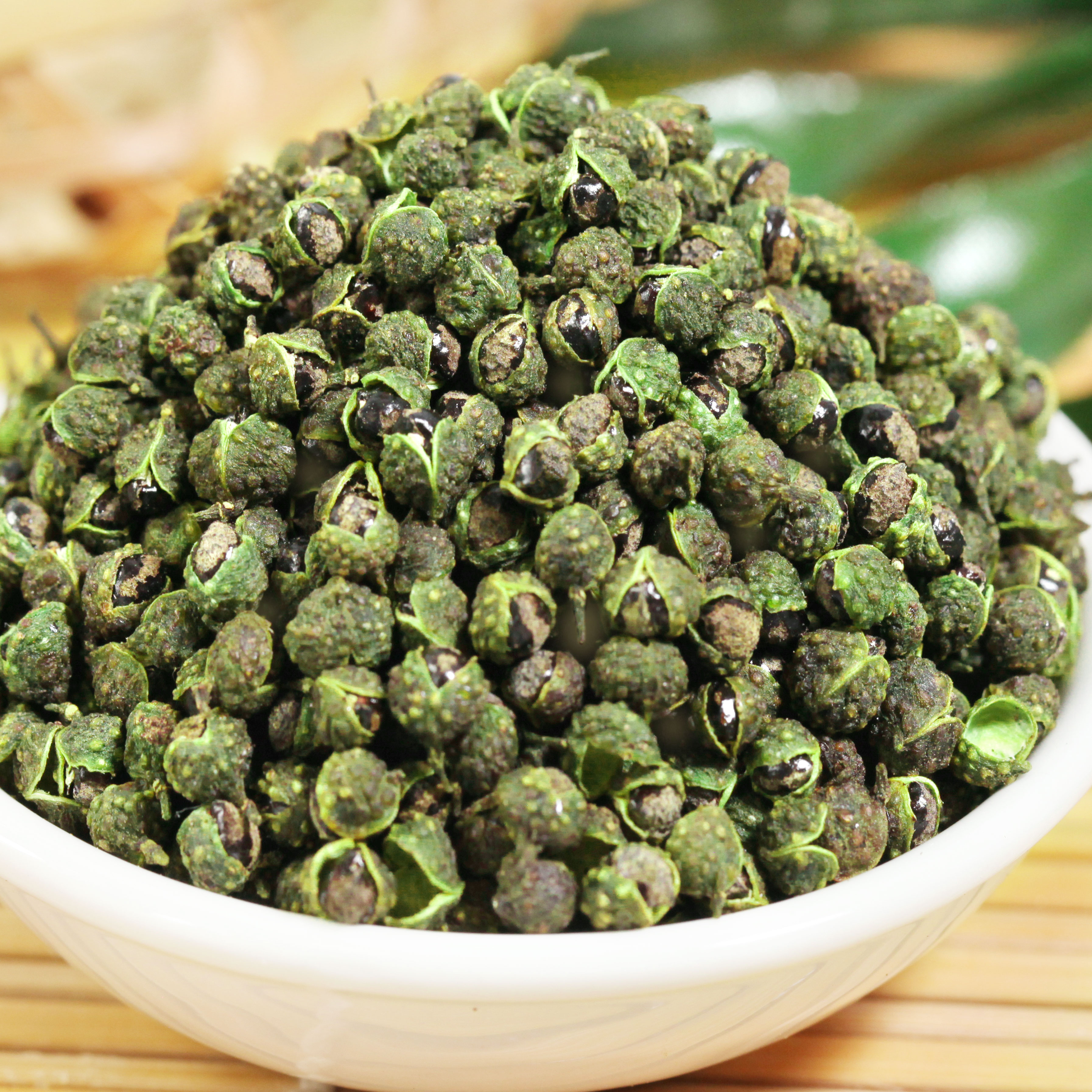 优选青花椒四川麻椒花椒粒特麻藤椒粉香料烧烤调料大全花椒面干货_虎窝淘