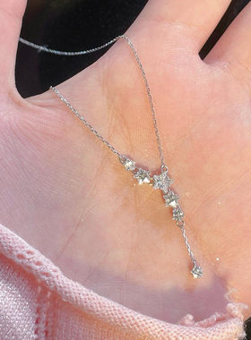 范琦恋爱范琦适用「绚丽之星」s925纯银星星项链女轻奢小众设计锁