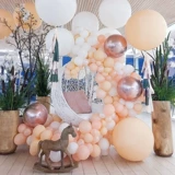 Большой круглый воздушный шар, реквизит для фотографии, 36 дюймов, увеличенная толщина, 18 дюймов