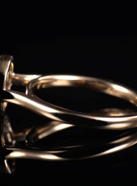 Fay Jewelry 个性定制钻石戒指空托（925银/10K/14K/18K/PT950）
