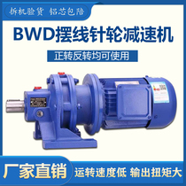 Cycloidal needle wheel reducer three-phase 380V national standard planet drop speed lifting mixer BWY BWD copper core motor