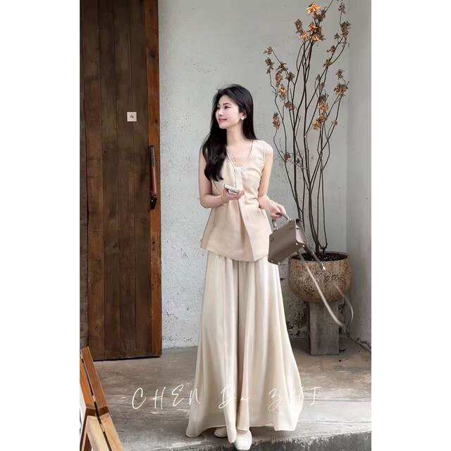 Tencel culottes ແອວສູງທີ່ມີຄົນອັບເດດ: ສູງແລະ versatile
