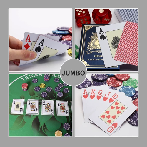 Техасский холден пластиковый покер пластиковый покер покер водонепроницаемы