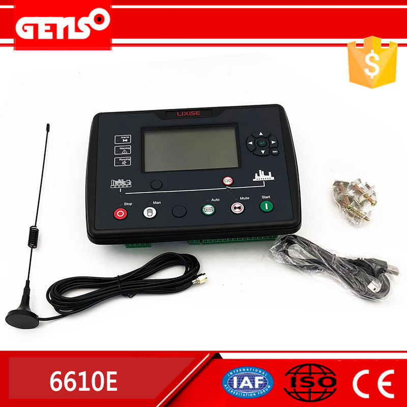 云控制器LXC6610自动化发电机组6620手机自动开机停机.报警.三遥
