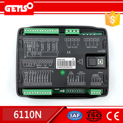 SmartGen原装众智HGM6110N柴油发电机组控制器发动机模块HGM6120N - 图1