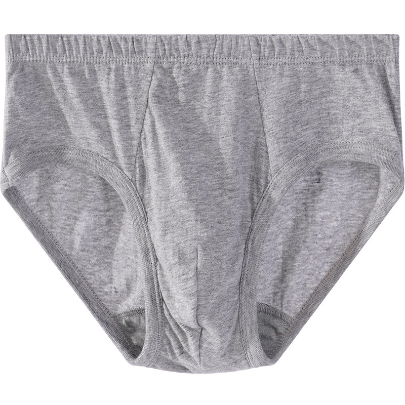 3条AB内裤男士纯棉中高腰大码宽松三角裤爸爸海藻抗菌短裤头L639,淘宝优惠券,粉丝福利购,淘宝优惠卷