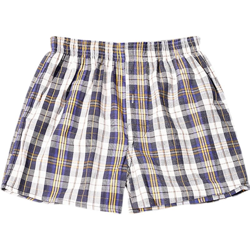 2条装AB内衣男士纯棉阿罗裤青年短裤大码宽松平角裤全棉内裤U831,淘宝优惠券,粉丝福利购,淘宝优惠卷