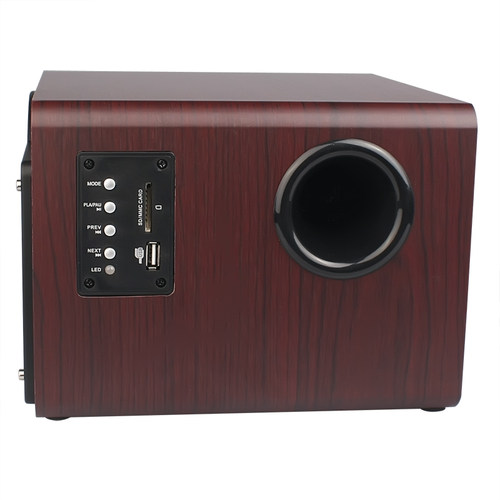 HYUNDAI/现代 HY-480D经典木质音箱电脑 蓝牙音箱 家用超重低音炮 - 图0