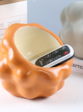 创意放钥匙收纳托盘摆件置物架轻奢玄关鞋柜入户进门口装饰品北欧