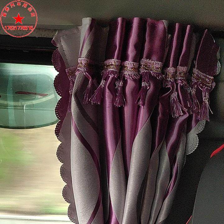 柳汽乘龙h7 h5专用驾驶室窗帘M3 M5 T5 T7大货车窗帘遮阳帘卧铺帘 - 图1