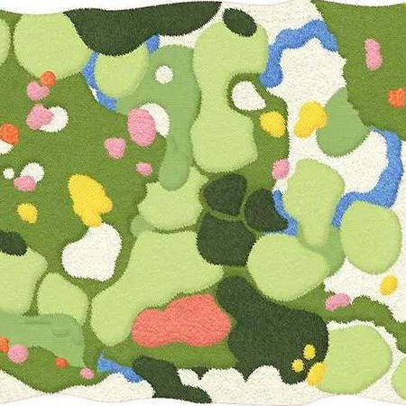 苔藓地毯小清新卧室床边毯异形小花儿童房间毛绒绿色客厅异形地毯,淘宝优惠券,粉丝福利购,淘宝优惠卷