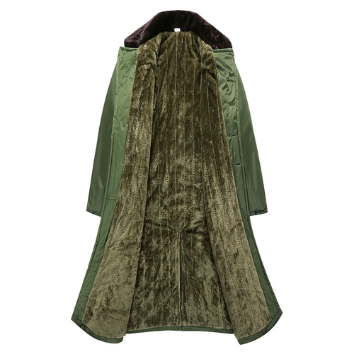 Демисезонное флисовое пальто, длинный удерживающий тепло пуховик для работы, куртка