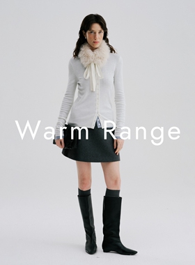 Warm Range 冬季保暖环保皮草毛领围脖