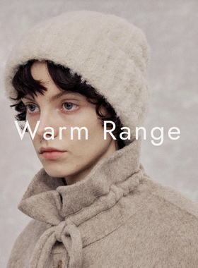 Warm Range 超软糯显脸小圈圈羊毛毛织帽子