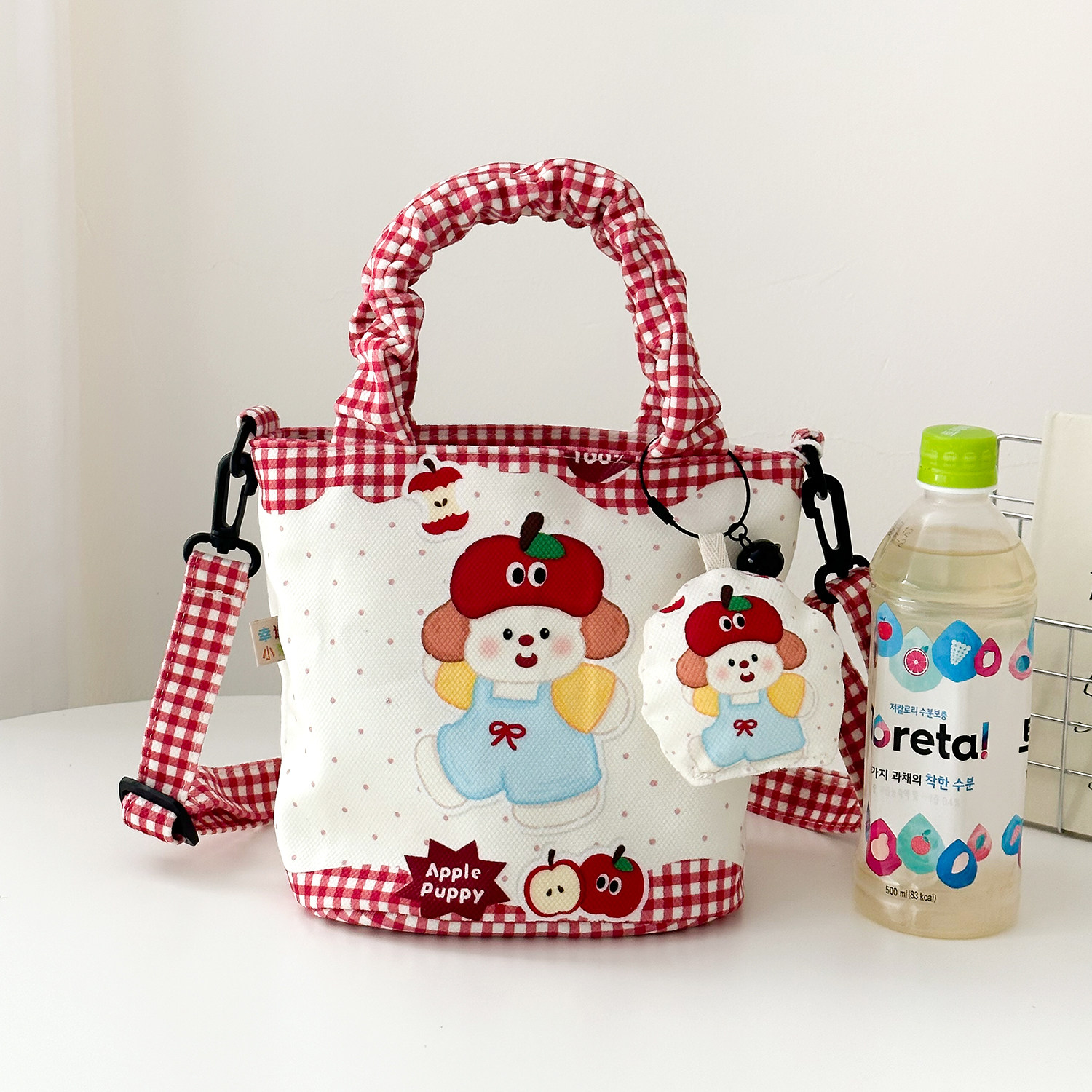 原创水桶包包女 2025新款网红可爱斜挎手拎包女百搭ins软妹单肩包,淘宝优惠券,粉丝福利购,淘宝优惠卷