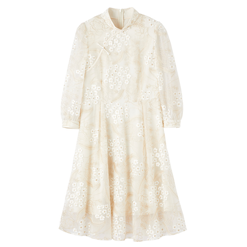 香影新中式旗袍改良年轻款连衣裙 香影旗袍