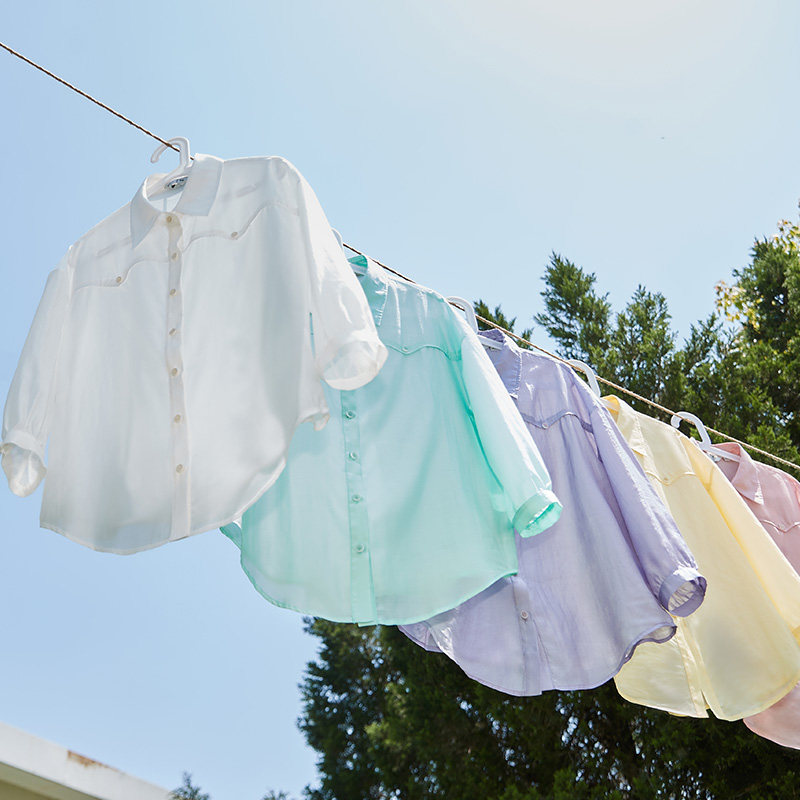 白鹿明星香影夏2022新款宽松衬衫 香影衬衫