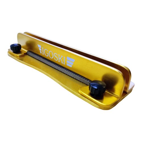 IGOSKI滑雪板打蜡刮板修理器亚克力刮板打磨工具含锉刀 - 图3