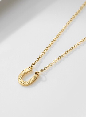 韩版不锈钢吊坠Stainless steel necklace颈链项链