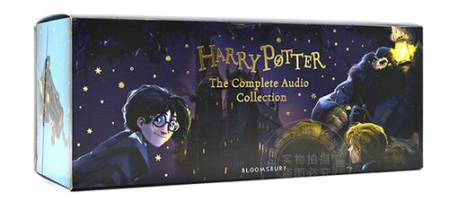 现货 哈利波特 英文版 1-7 Harry Potter 套装+哈利波特有声读物朗读音频 100CD JK罗琳 Complete Collection 哈利波特与魔法 中图 - 图2