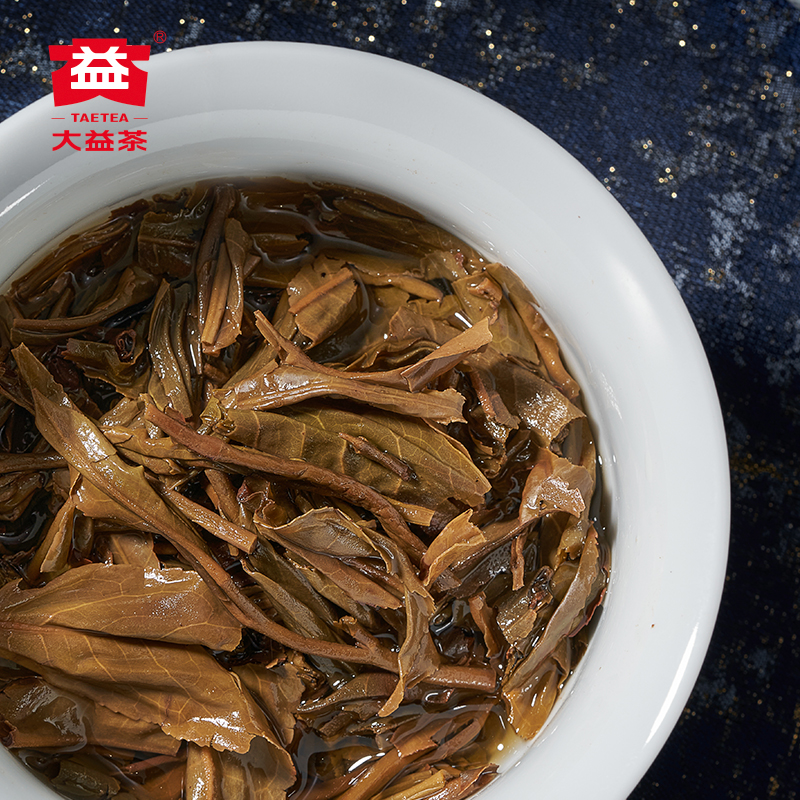 大益普洱茶松风合月普洱生茶357g饼茶礼盒装云南勐海佳节茶礼送礼 - 图2