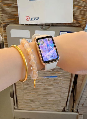 普陀山金箔香灰琉璃手串求财神招财事事如意佛珠金箔景区同款手链